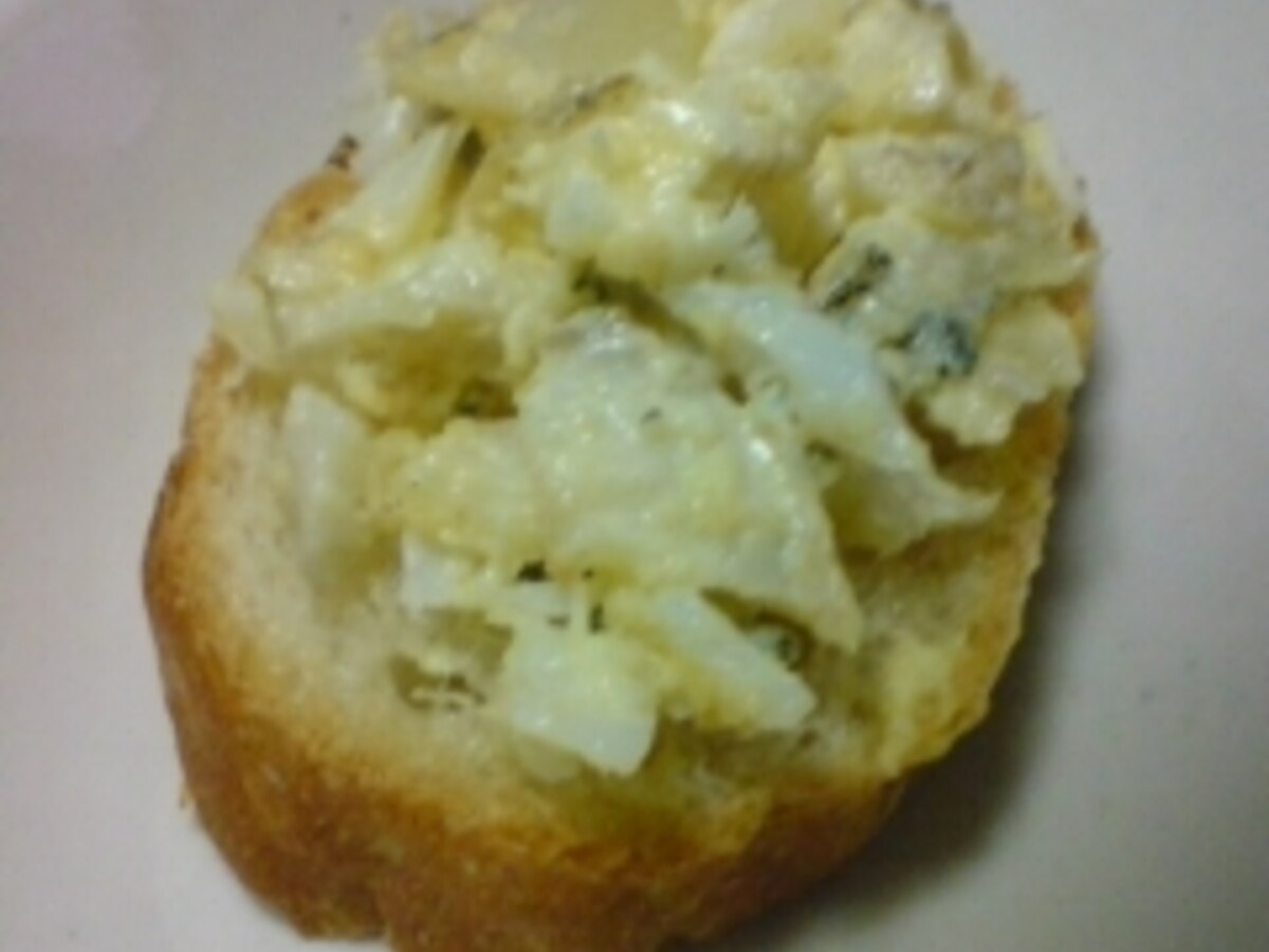 鱈とパルメザンチーズとマヨネーズのトースト レシピ 作り方 By サラ11 楽天レシピ